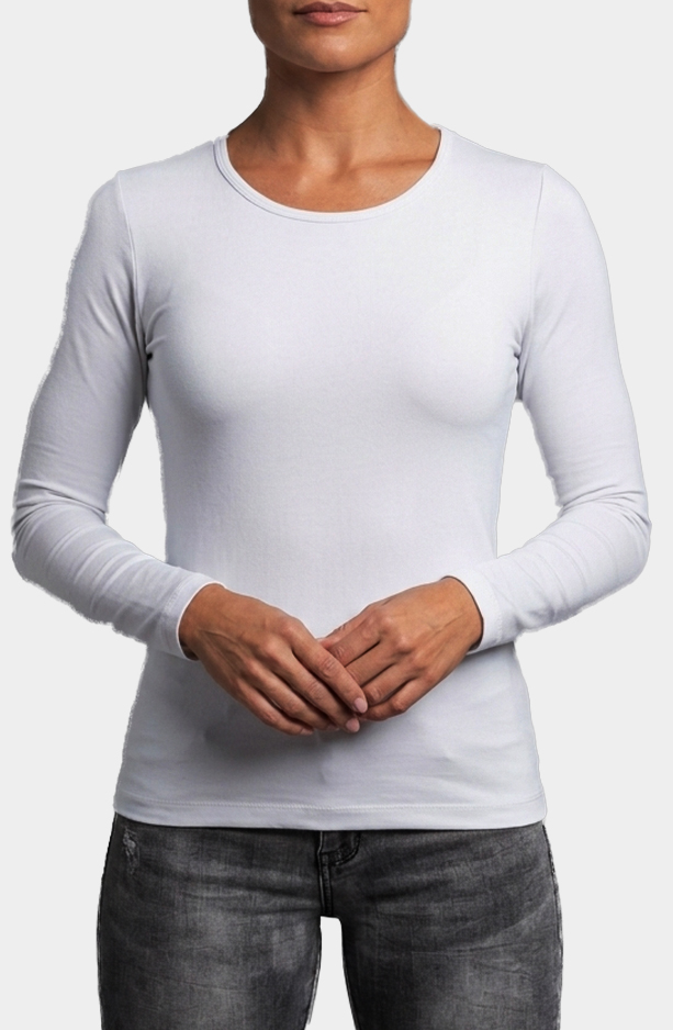 Polera Polo manga larga