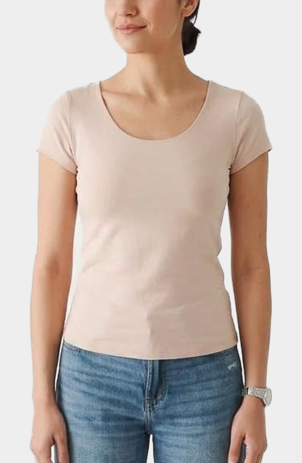 Polera Doble Manga Corta