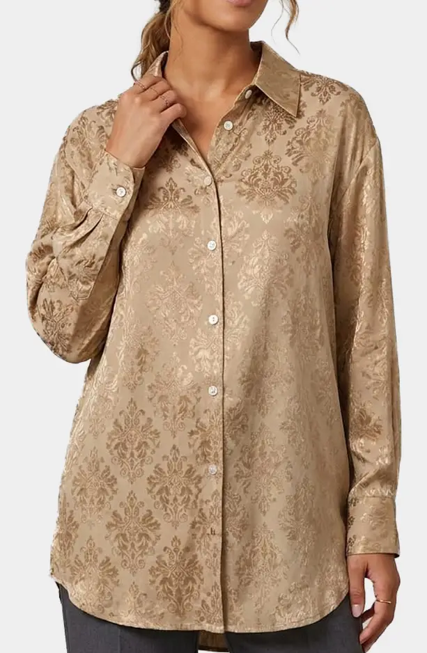 Blusa Satin Fantasia