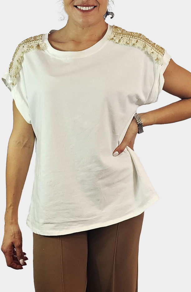 Polera Hombro Fantasía