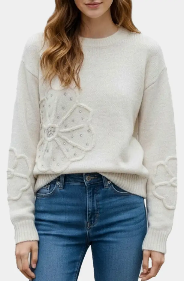 Sweater Flor Tacha